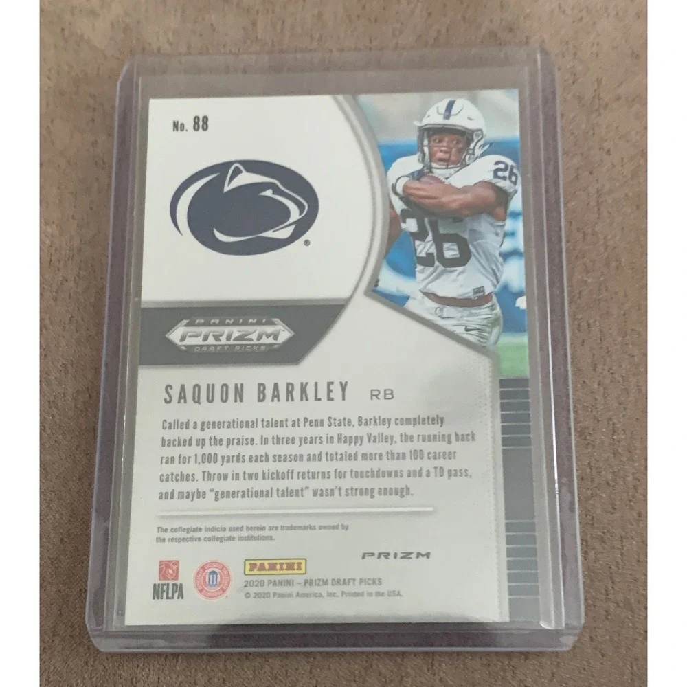 Saquon Barkley Green Prizm